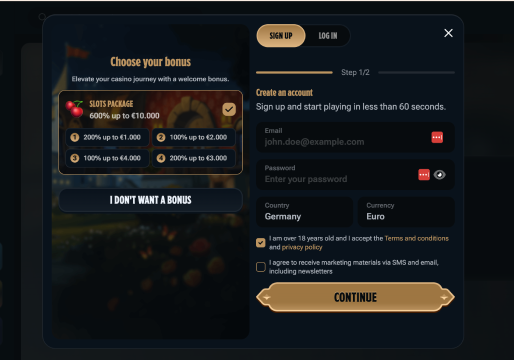 Kingdom Casino 🎖️ Offizielle Website in Deutschland